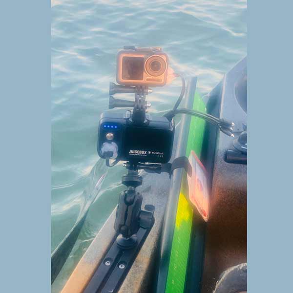 Kayak JUICEBANK: GoPro Battery + Extra Sticky Mounts