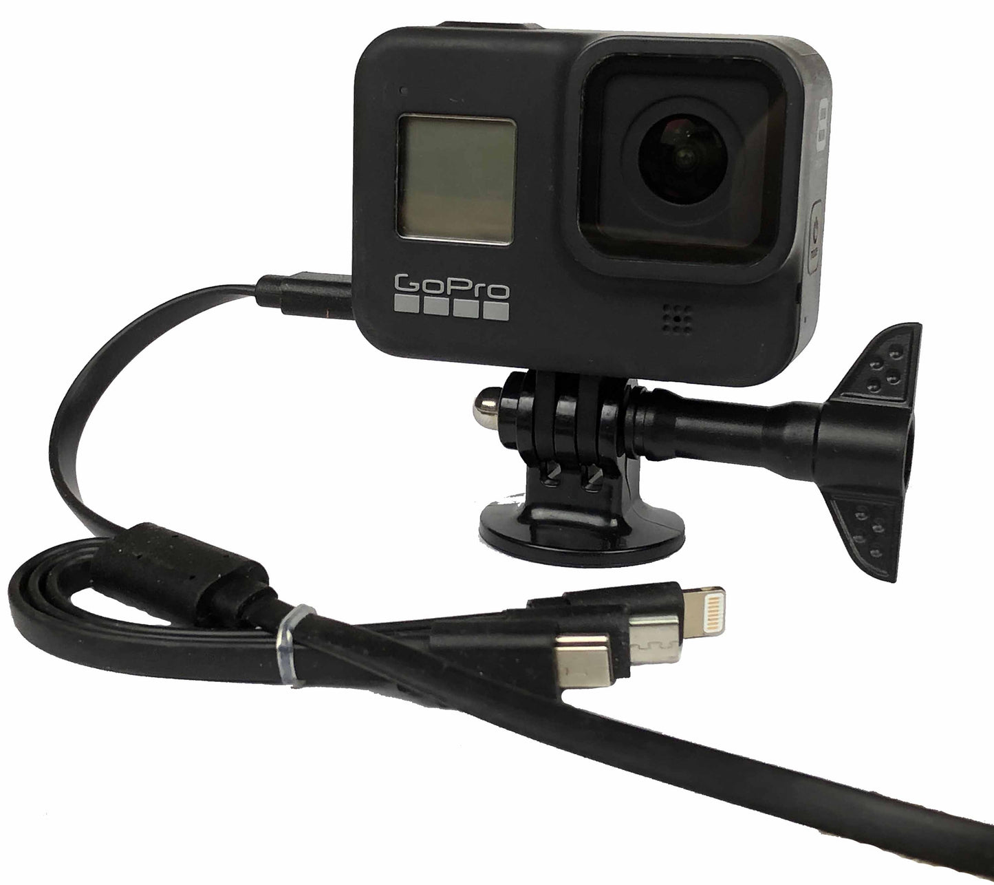 GoPro Tripod Mount + Whale Tail Screw - YOLOtek ~