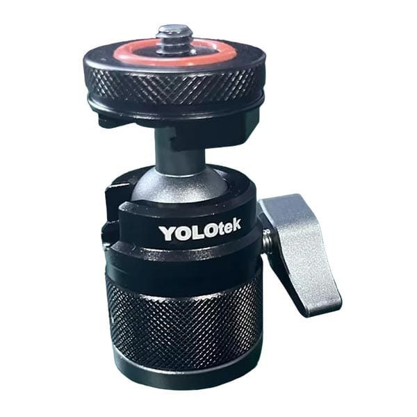 YOLOtek Metal Ball & Joint with GoPro Tripod Mount + Standard Whale Tail Screw