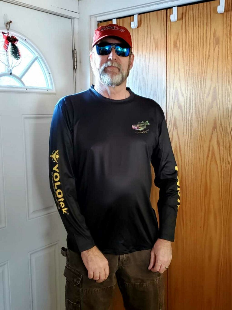 Performance Shirt: Lunker Bass - YOLOtek Standard or Custom Design