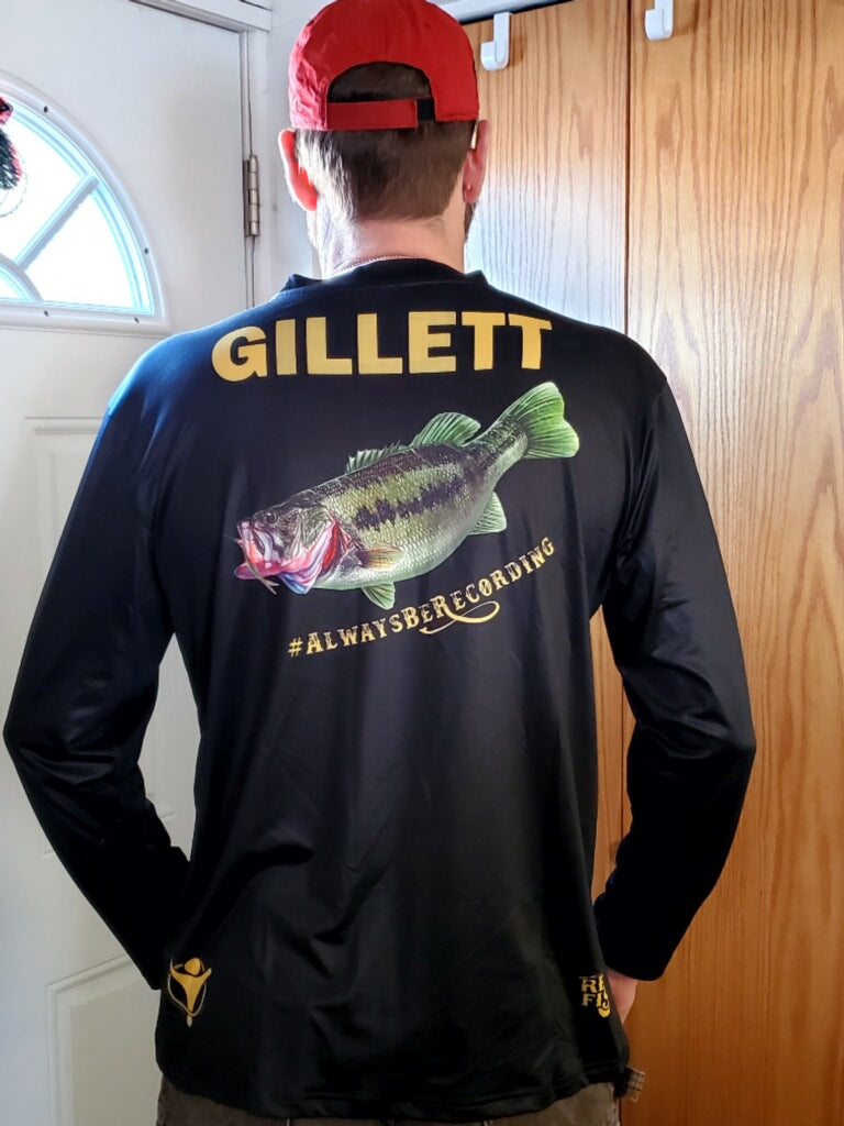 Performance Shirt: Lunker Bass - YOLOtek Standard or Custom Design
