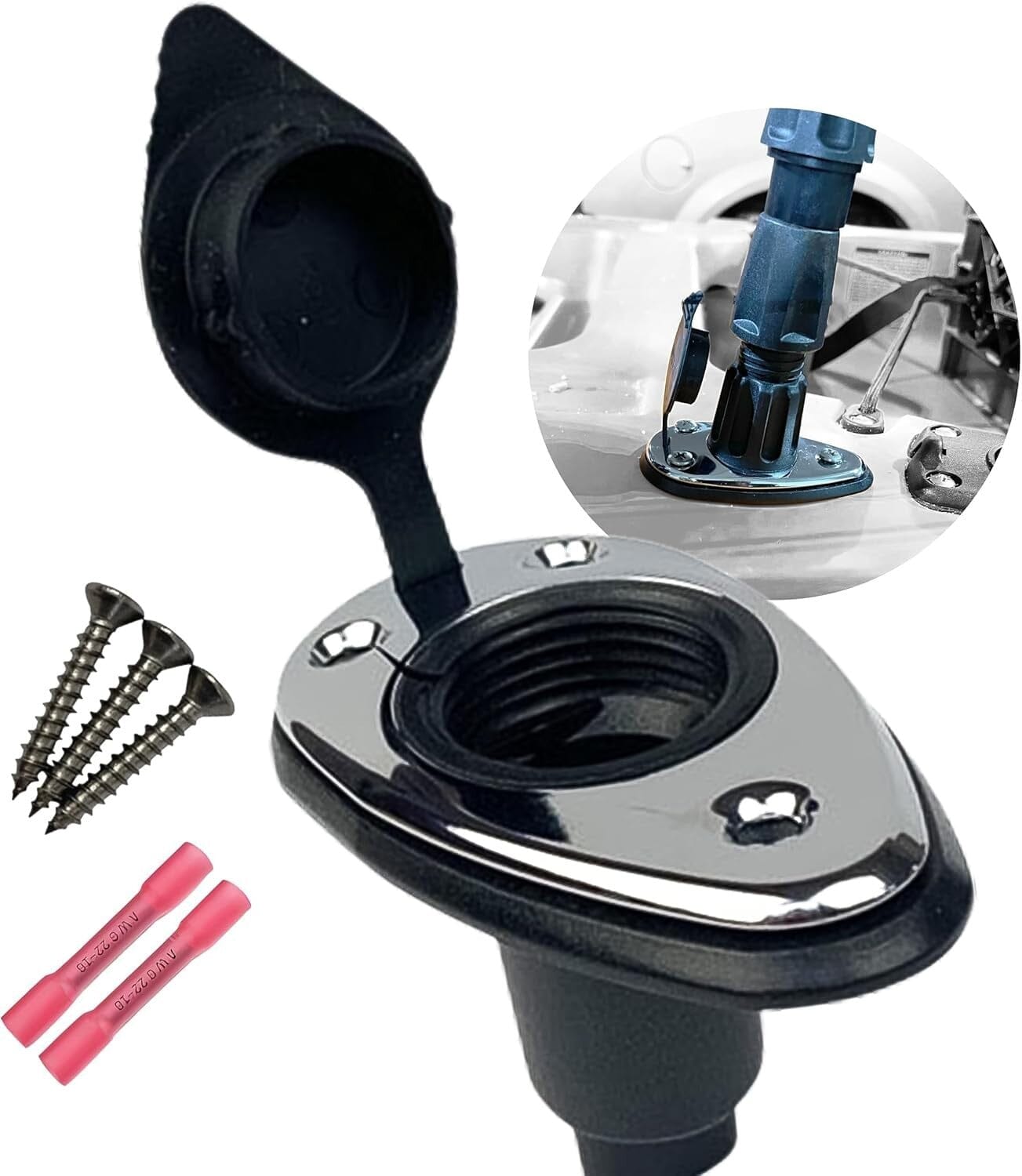 Port Kit [TearDrop Perko Lg. Threaded]