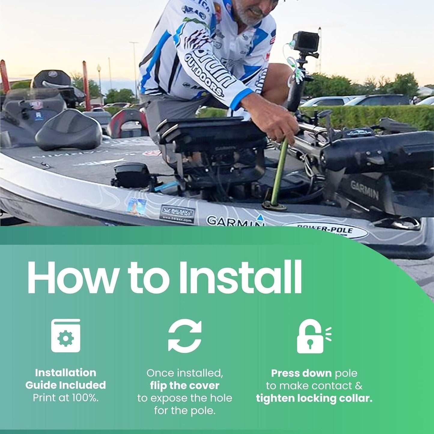 Port Kit [TearDrop Perko Lg. Threaded]