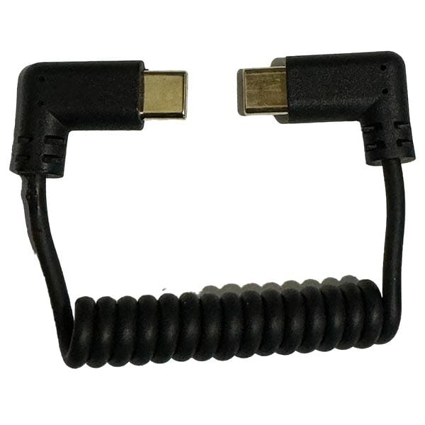AlphaCord-12" USB-CtoUSB-C [90 degree & Gold Plated]