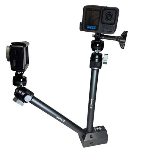 Additional Camera Stick with Ball & Joint [Add a 2nd Camera to BOLT-ON Camera Mount]