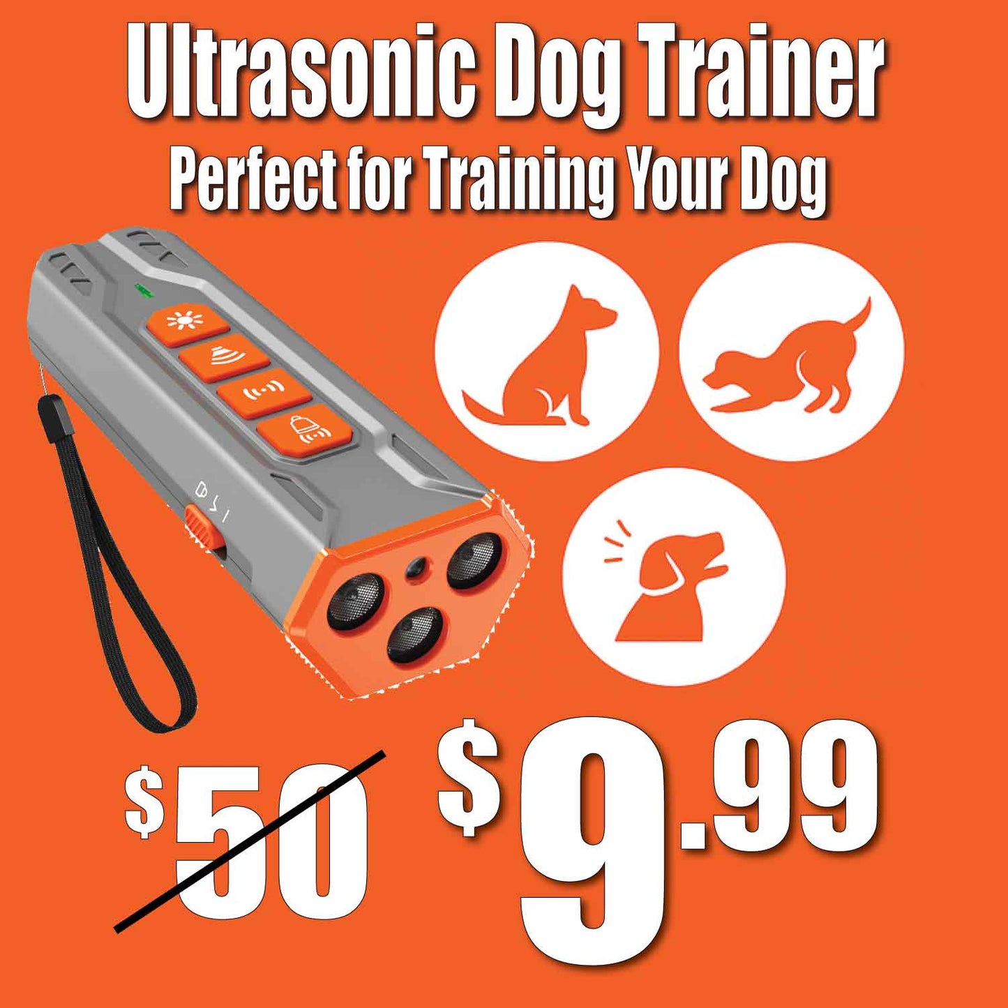 Ultrasonic Dog Trainer