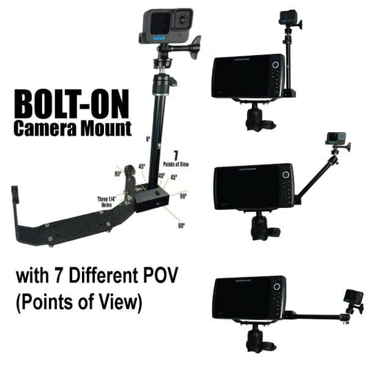 BOLT-ON Camera Mount: Gun Metal Gray [7-mounts-in-1]
