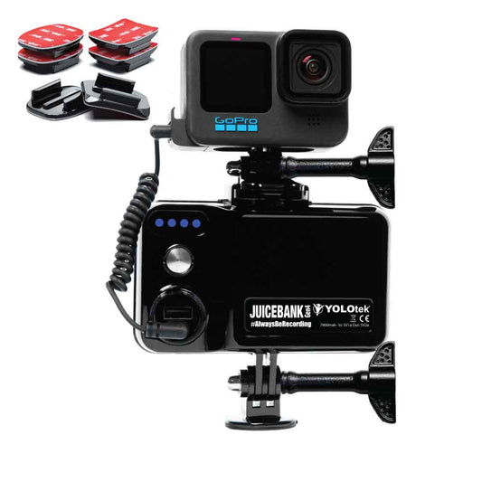 Kayak JUICEBANK: GoPro Battery + Extra Sticky Mounts