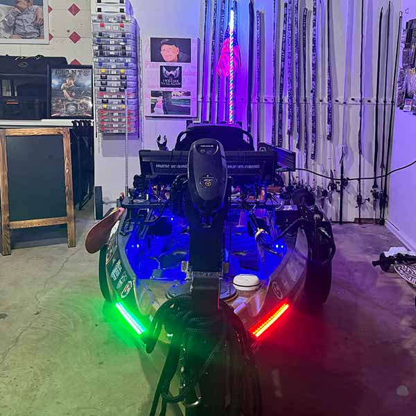 Kayak 360 Light: NavLIGHT SHOW 4ft. now with RedWhiteBlue Modes [360/LED]