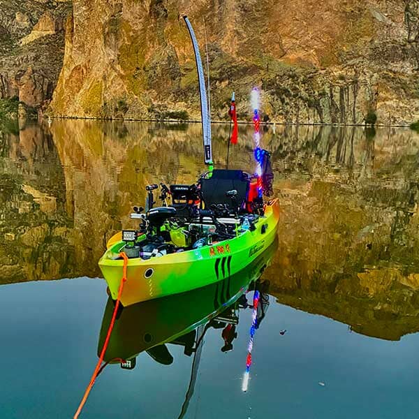 Kayak 360 Light: NavLIGHT SHOW 4ft. now with RedWhiteBlue Modes [360/LED]