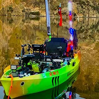 Kayak 360 Light: NavLIGHT SHOW 4ft. now with RedWhiteBlue Modes [360/LED]