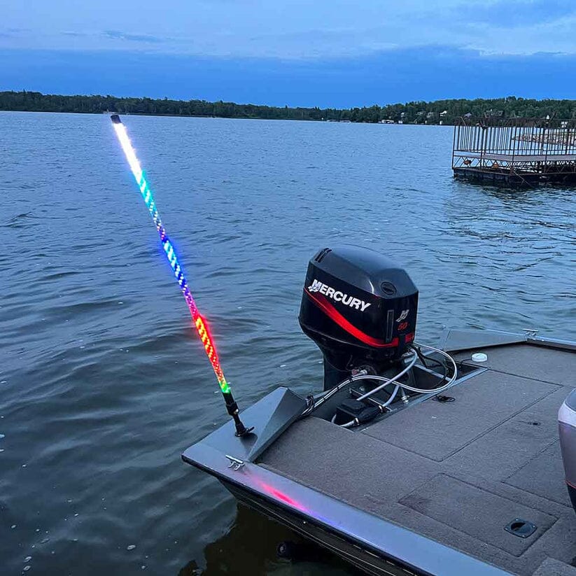 YOLOtek NavLIGHT SHOW 4ft Multicolor Boat Navigation Lights, LED YOLOtek NavLIGHT SHOW 4ft Multicolor Boat Navigation Lights, LED