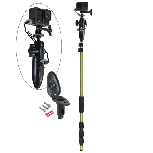Kayak PowerStick-53"+ Flush Mount Port Kit (Teardrop)