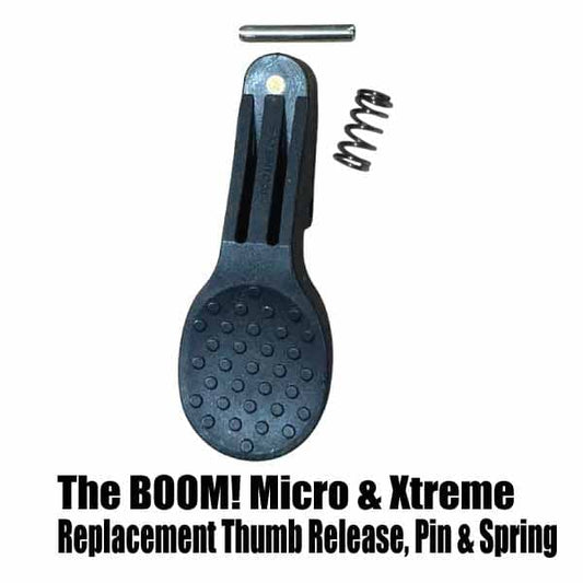 The BOOM! Replacement Parts: Thumb Release, Locking Pin & Spring