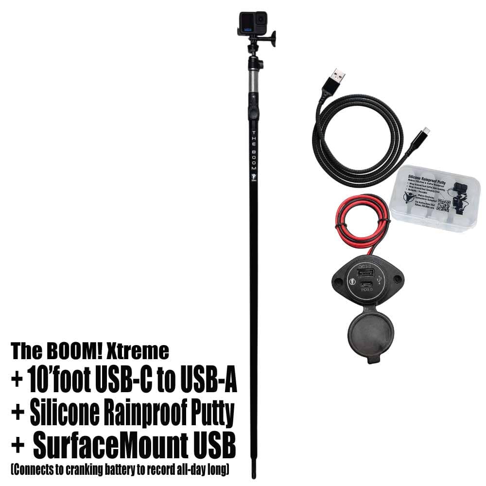 The BOOM! Xtreme [approx. 5' to 8'feet mount]
