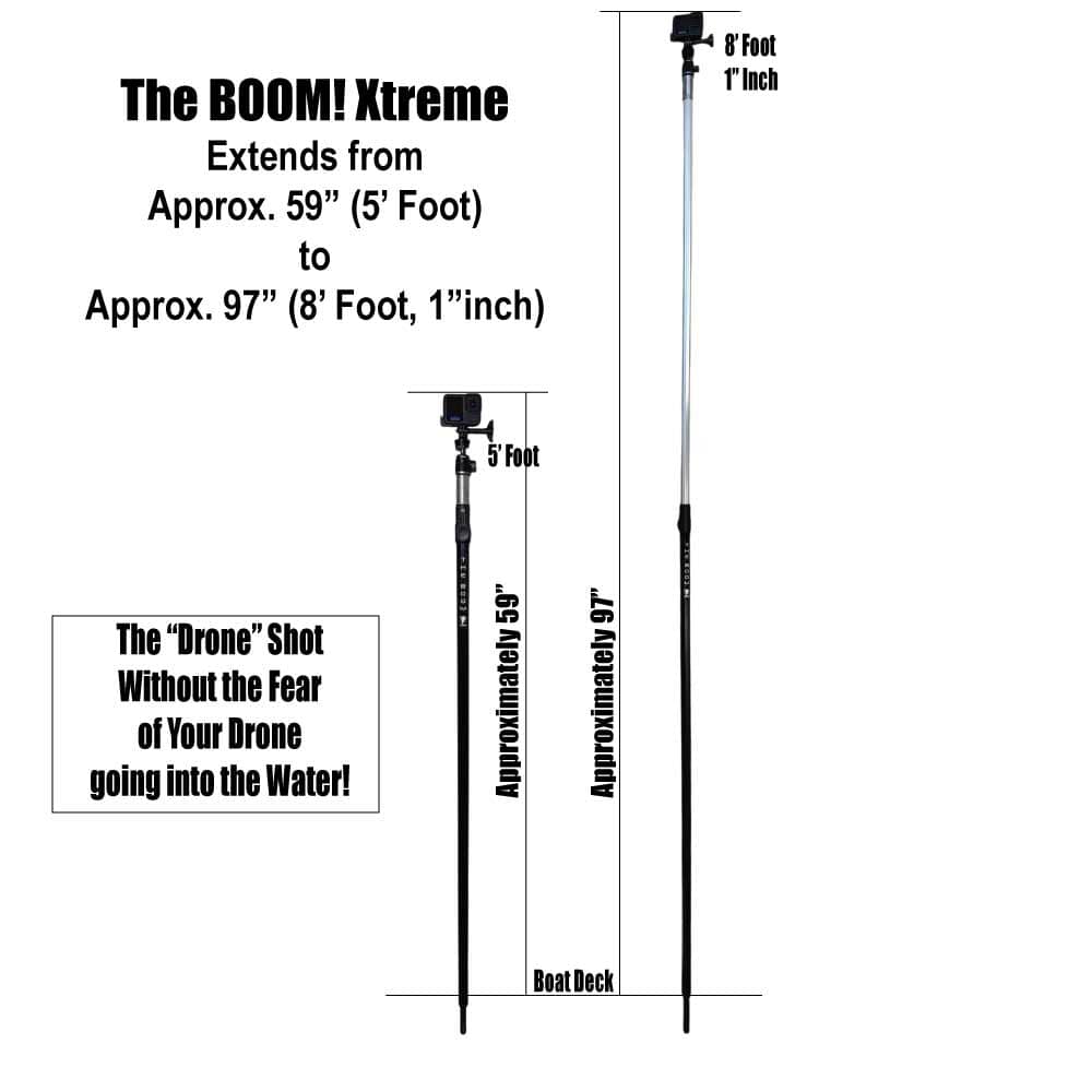 The BOOM! Xtreme [approx. 5' to 8'feet mount]