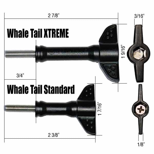 Whale Tail Xtreme GoPro / Camera Screw