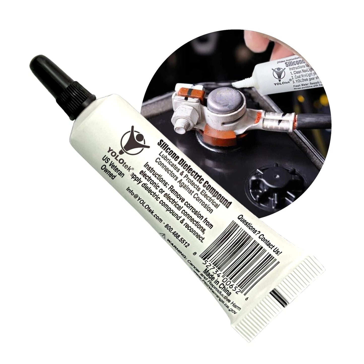 Silicone Dielectric Grease / Compound [NavLight Port Maintenance 10g tube]