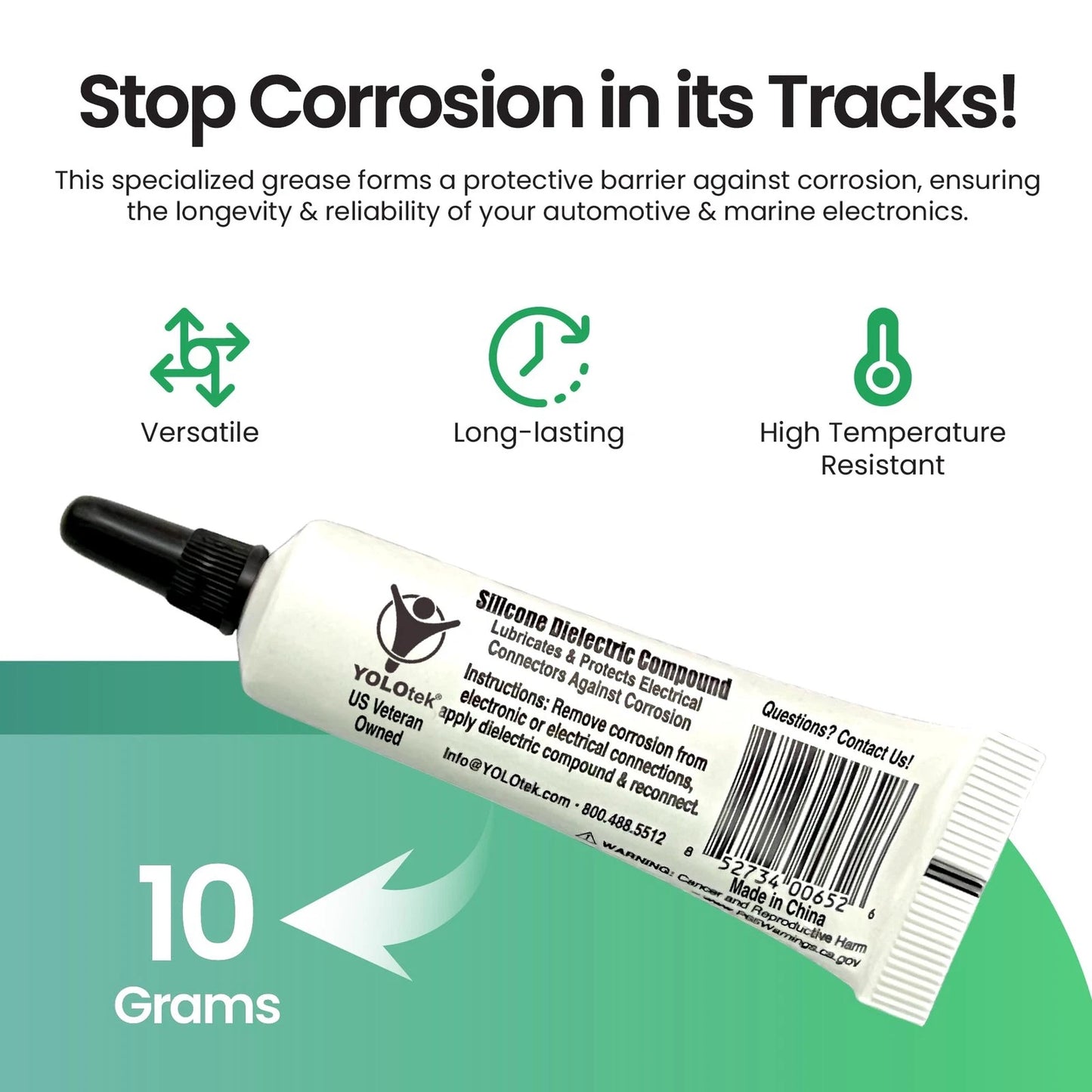 Silicone Dielectric Grease / Compound [NavLight Port Maintenance 10g tube]