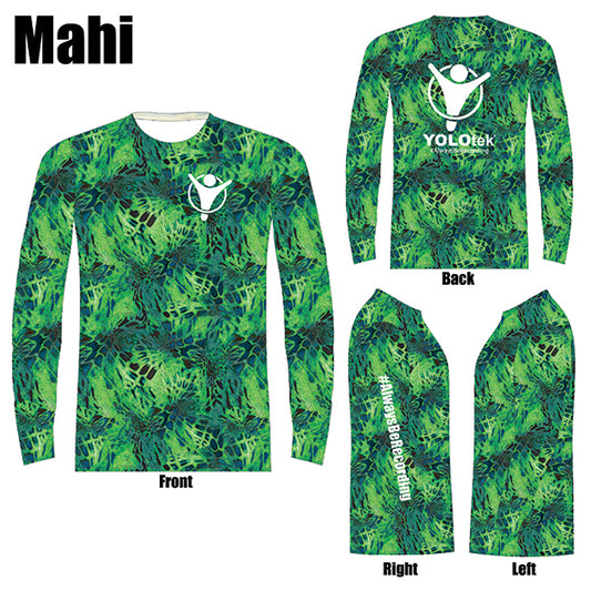 Performance Shirt: Mahi - YOLOtek Standard or Custom Design
