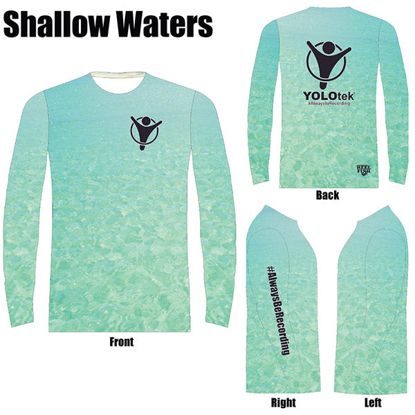 Performance Shirt: Shallow Waters - YOLOtek Standard or Custom Design