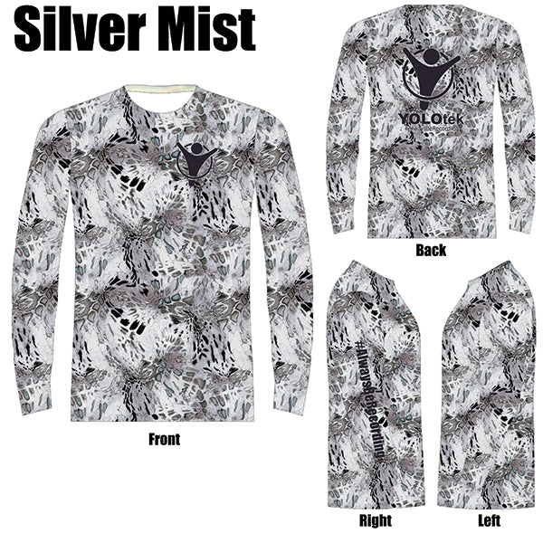 Performance Shirt: Silver Mist - YOLOtek Standard or Custom Design