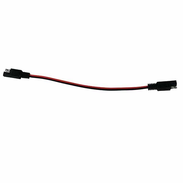 Extension 10" Quick Connect (SAE Male Red One Side to Male Black Other Side) - YOLOtek ~