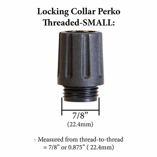 00 Original - Std. Locking Collar fits navlights & fits loose on YOLOtek gear [Perko Small Threaded] - YOLOtek ~