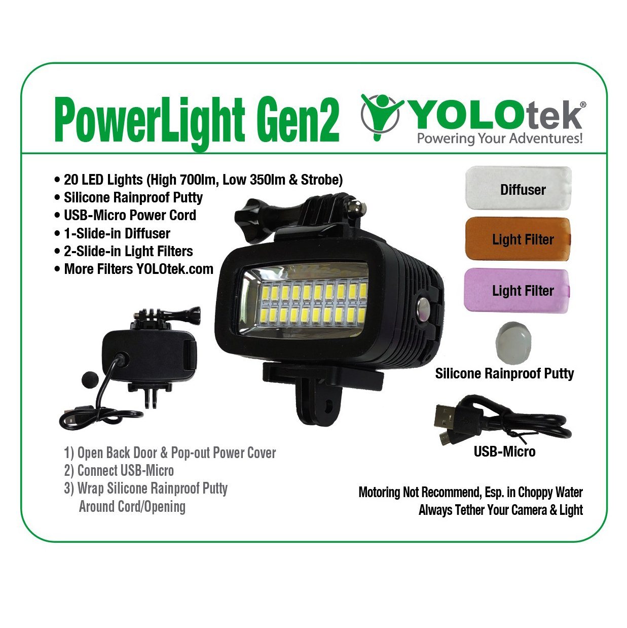 PowerLight-SOLO Gen2 (Light Only) - YOLOtek ~