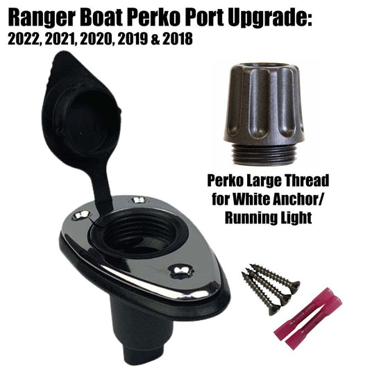 Ranger 2022/21/20/19/18 Perko Upgrade Port Kit [TearDrop Lg. Threaded + 00-Origina Perko Collar] - YOLOtek YOLOtek